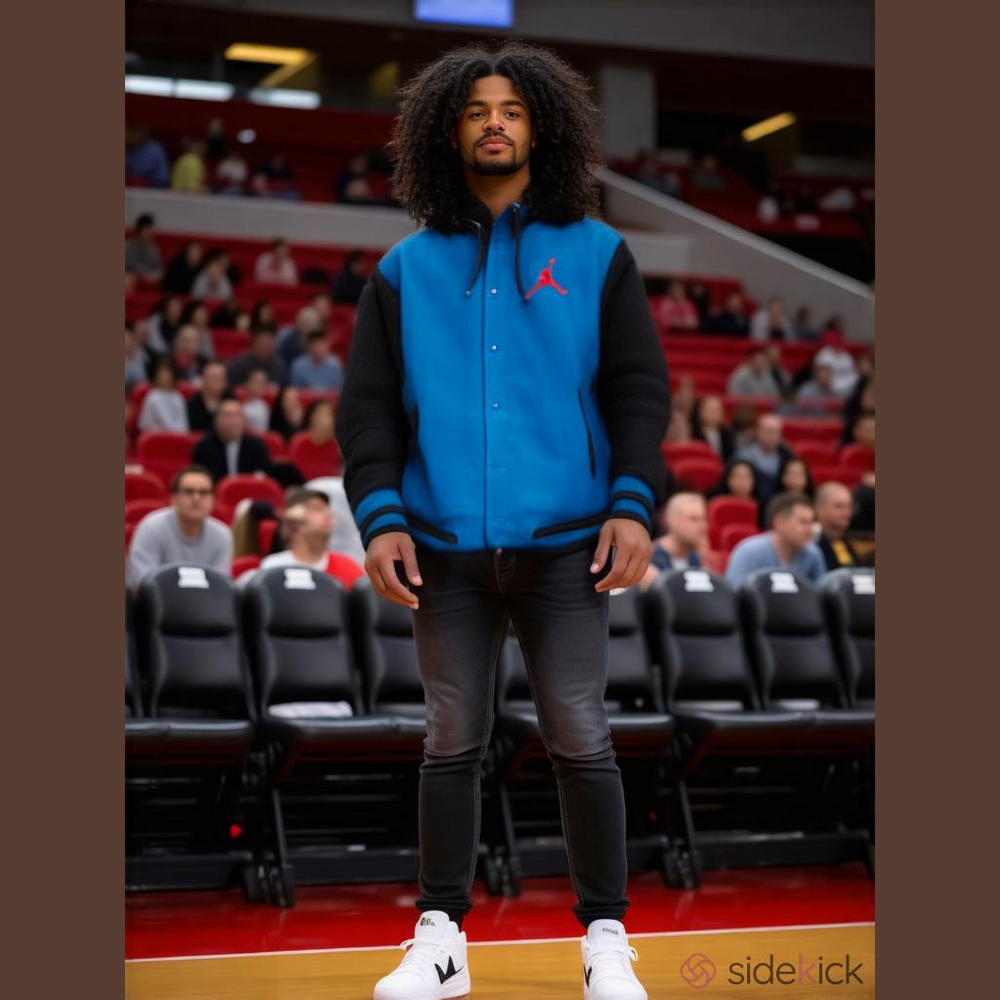 Jordan varsity button down hooded fleece jacket soe XXL